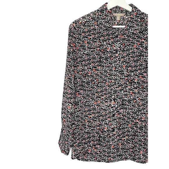 Banana Republic Top Womens Petites SP Small Shirt Button Down Work Casual Blouse - Picture 2 of 12